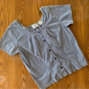 Vintage LA Blues Gingham Shirt